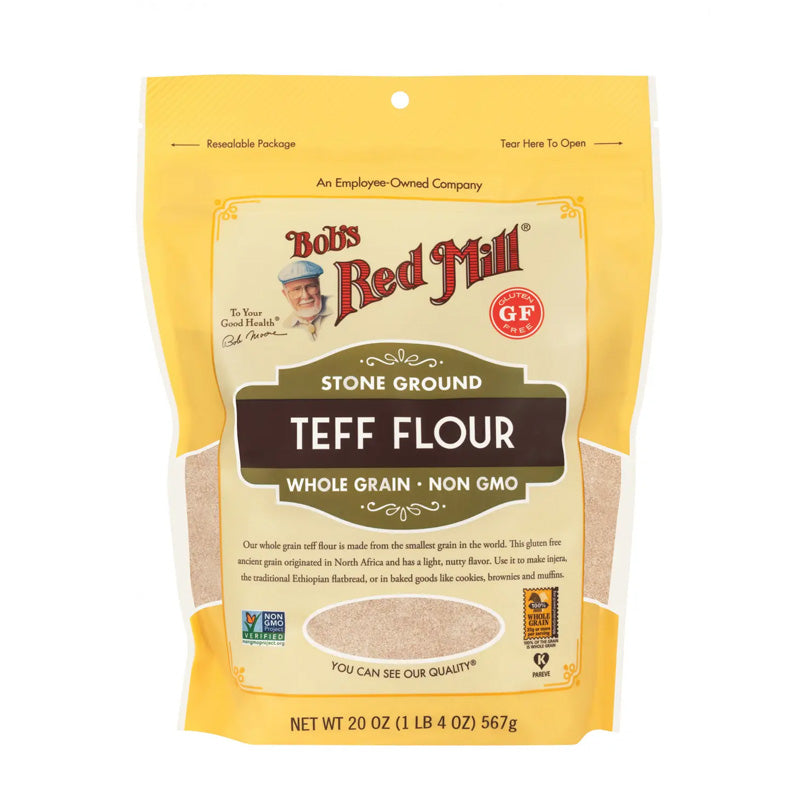 Bob's Red Mill Teff Gluten Free Flour (567g) Front of Pack