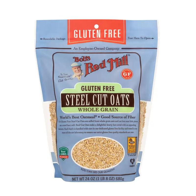 Bob's Red Mill Gluten Free Steel Cut Oats (680g)