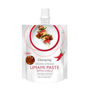 Clearspring Umami Paste with Chilli packaging on a white background