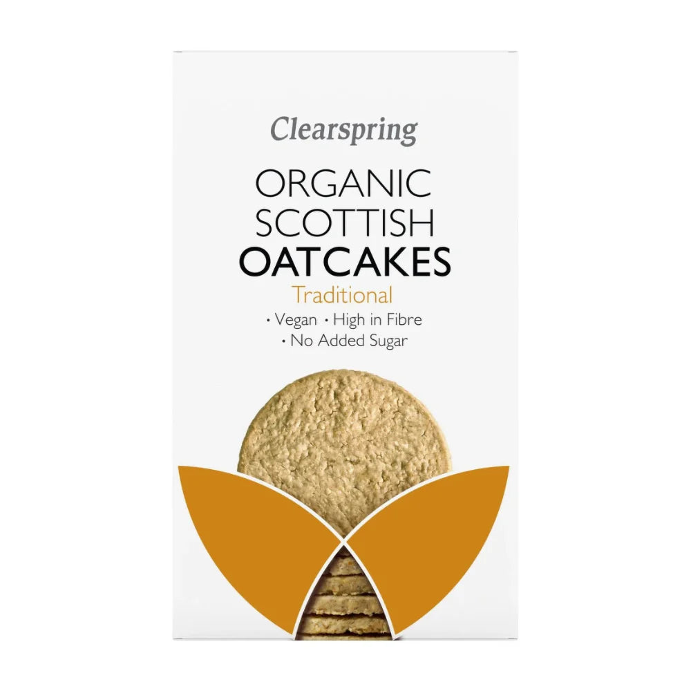 Clearspring Organic Scottish Oatcakes Traditional 200g