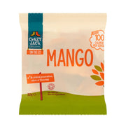 Crazy Jack Organic Mango snack package on a white background