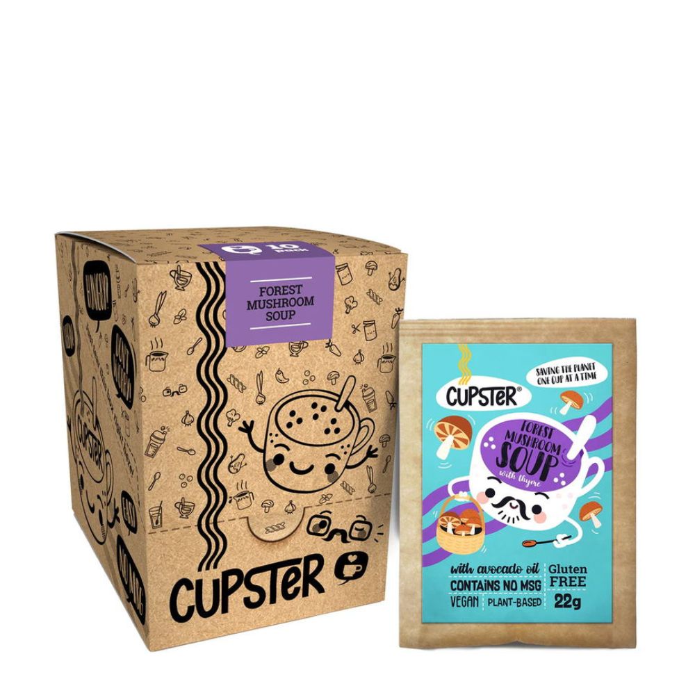 Cupster Instant Forest Mushroom Soup 10 x 15g