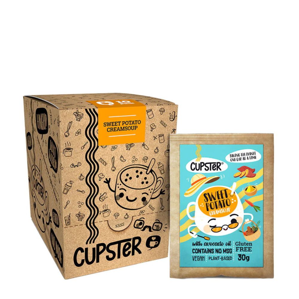 Cupster Instant Sweet Potato Cream Soup 10 x 23g