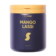 Container of Daily Shake Mango Lassi on a white background