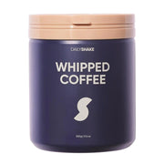 Container of DailyShake whipped coffee on a white background