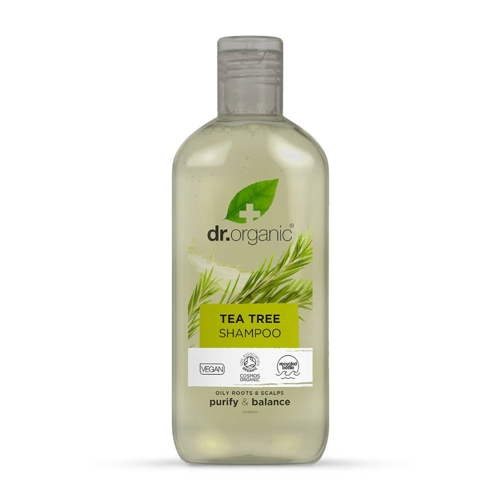 Dr Organic Tea Tree Shampoo 265ml