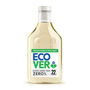 Ecover laundry liquid bottle on a white background