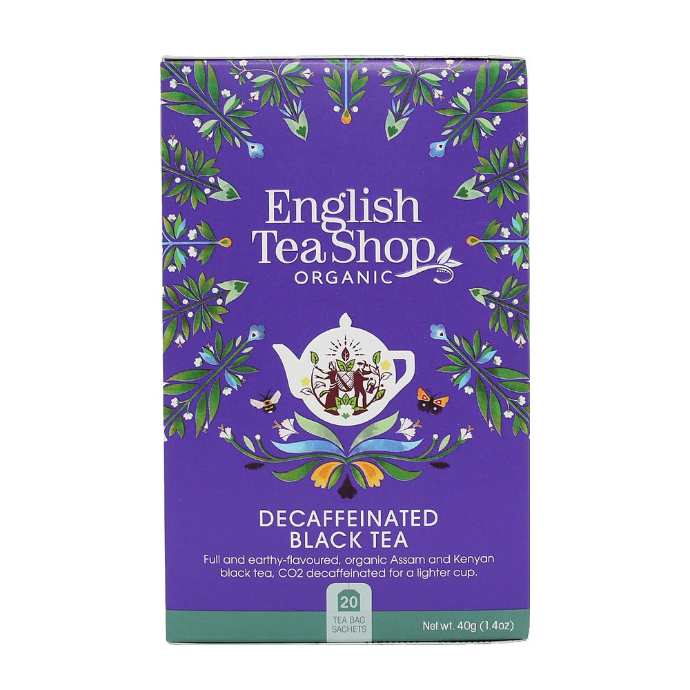English Tea Shop Decaffeinated Black Tea 6 x 20 Bags