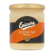 Jar of Epicure goose fat on a white background
