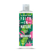 Bottle of Faith in Nature Dragon Fruit Conditioner on a white background