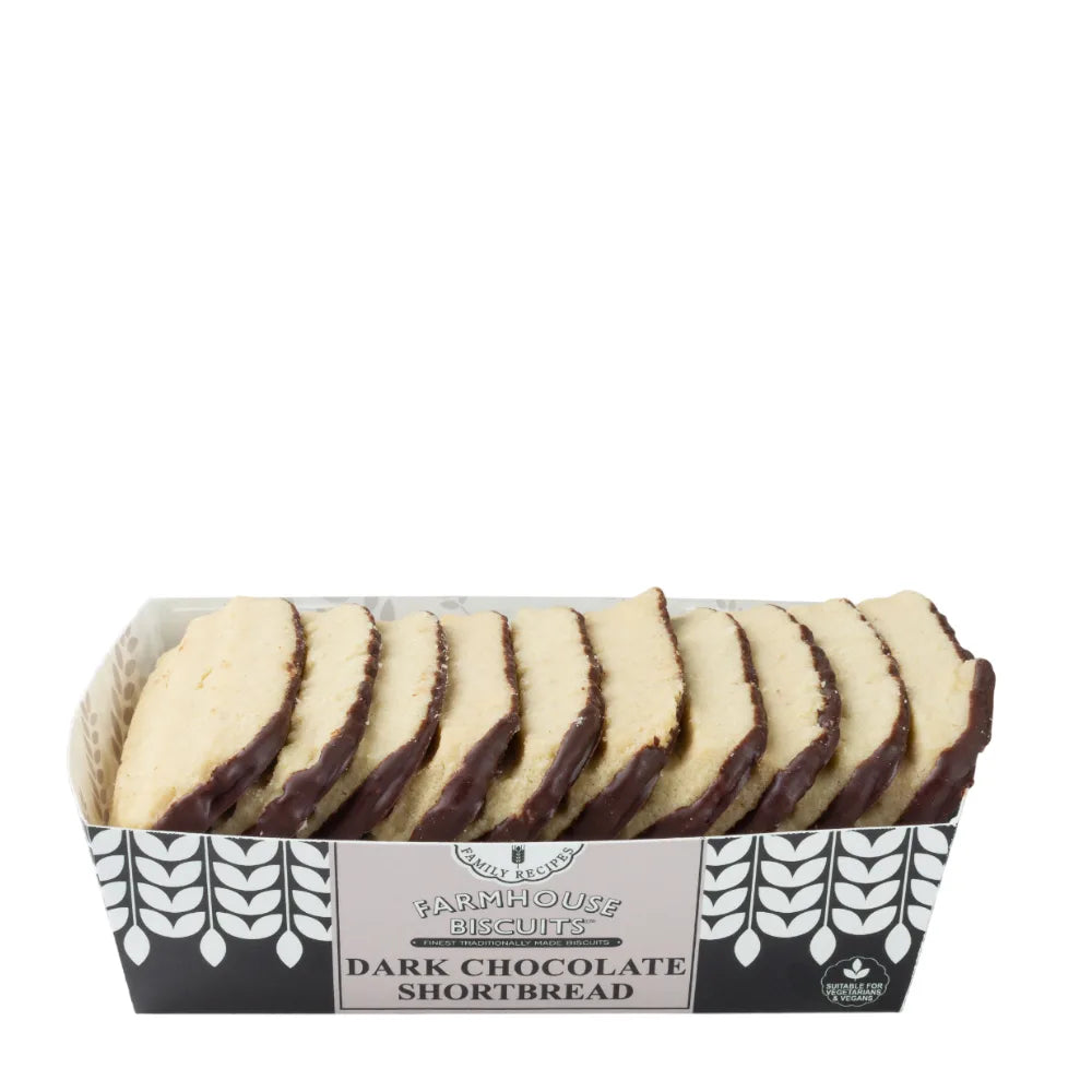 Farmhouse Biscuits Dark Chocolate Shortbread 150g