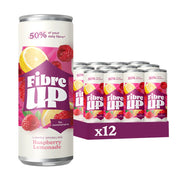 Fibre UP Raspberry Lemonade Soft Drink 12 x 250ml