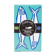 Fish4ever Mackerel in Spring Water 125g