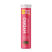 Four Five Plus Hydro electrolyte tablets on a white background