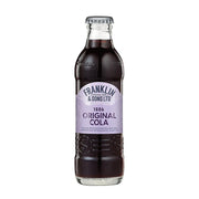 Bottle of Franklin & Sons Original Cola on a white background