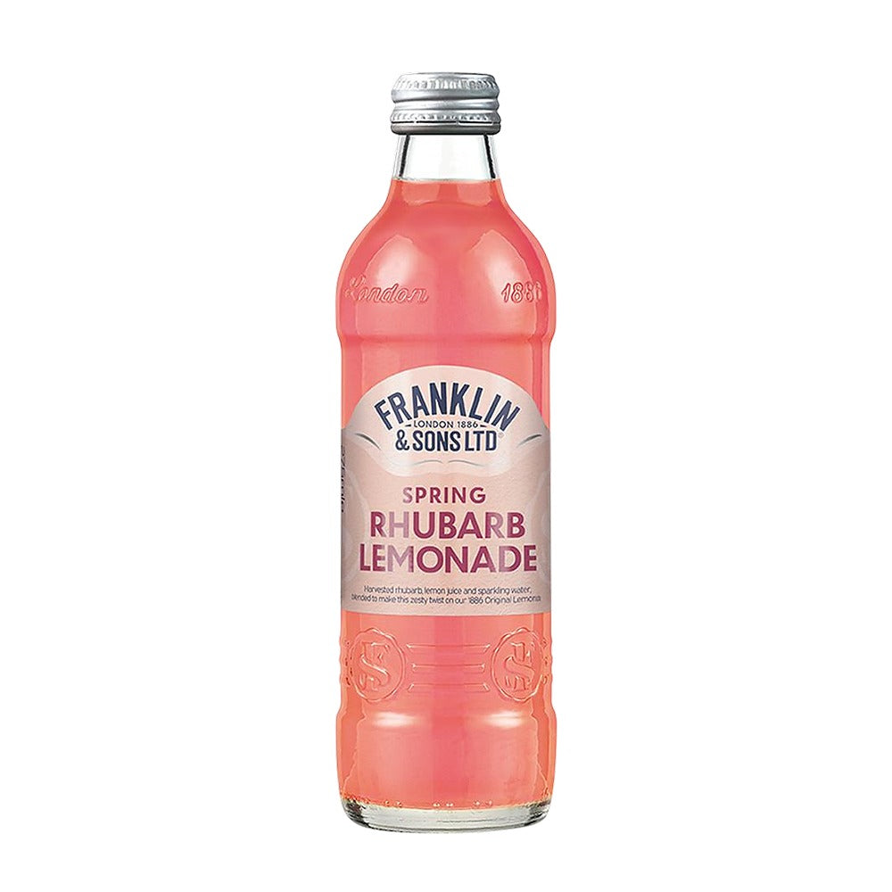 Franklin & Sons Rhubarb Lemonade 12 x 275ml