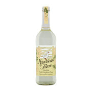 Bottle of Heartsease Farm sparkling wine on a white background