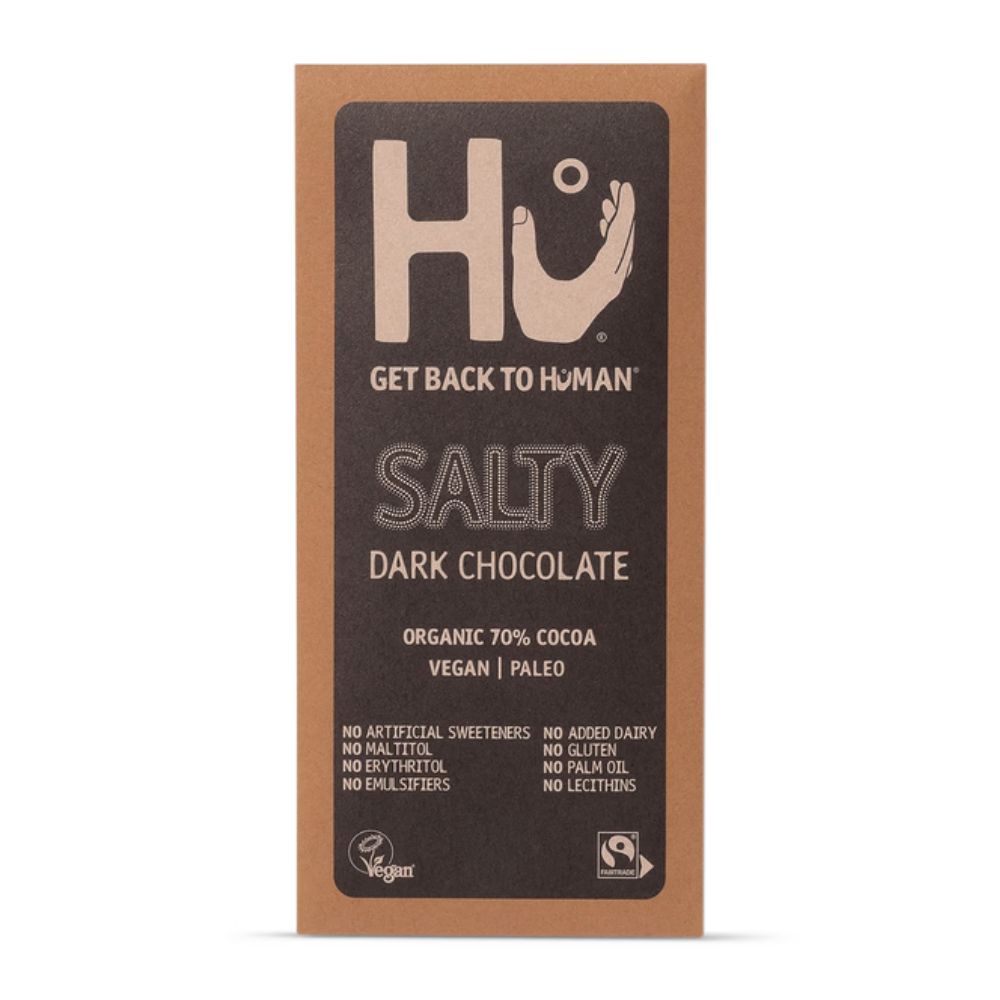 Hu Salty 70% Dark Chocolate Bar 12 x 60g