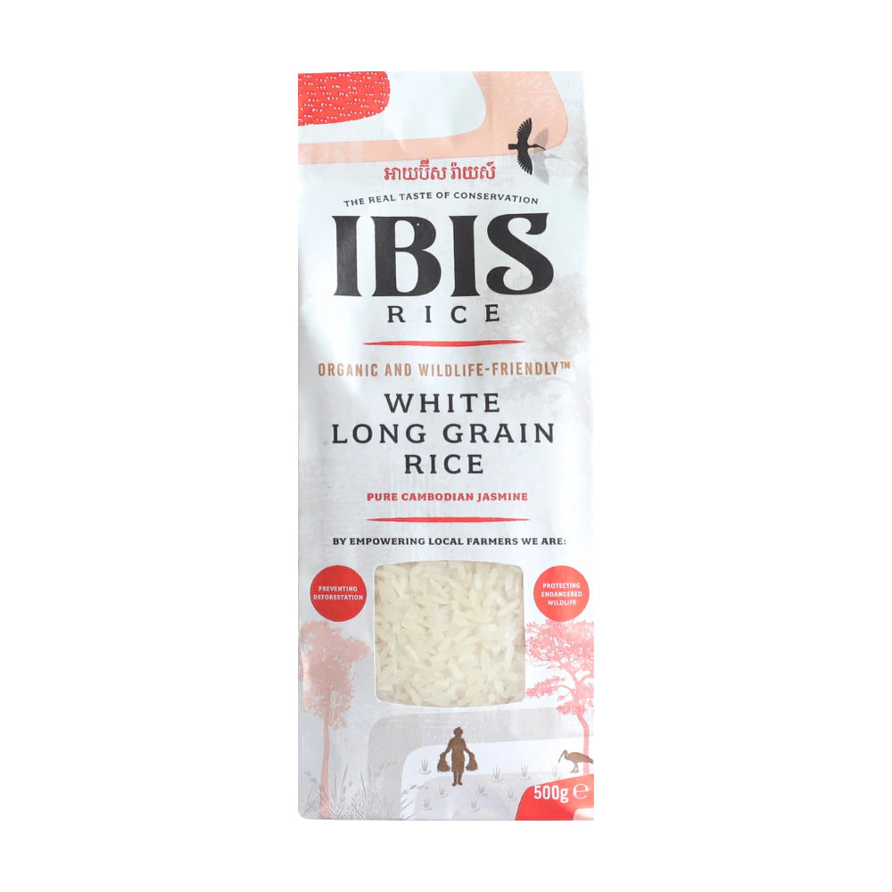 Ibis White Jasmine Long Grain Rice 500g