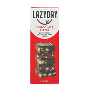 Box of Lazyday Chocolate Tiffin on a white background