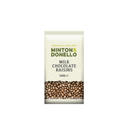Minton & Donello Milk Chocolate Raisins 6 x 500g