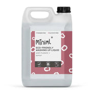 Miniml eco-friendly washing up liquid container on a white background