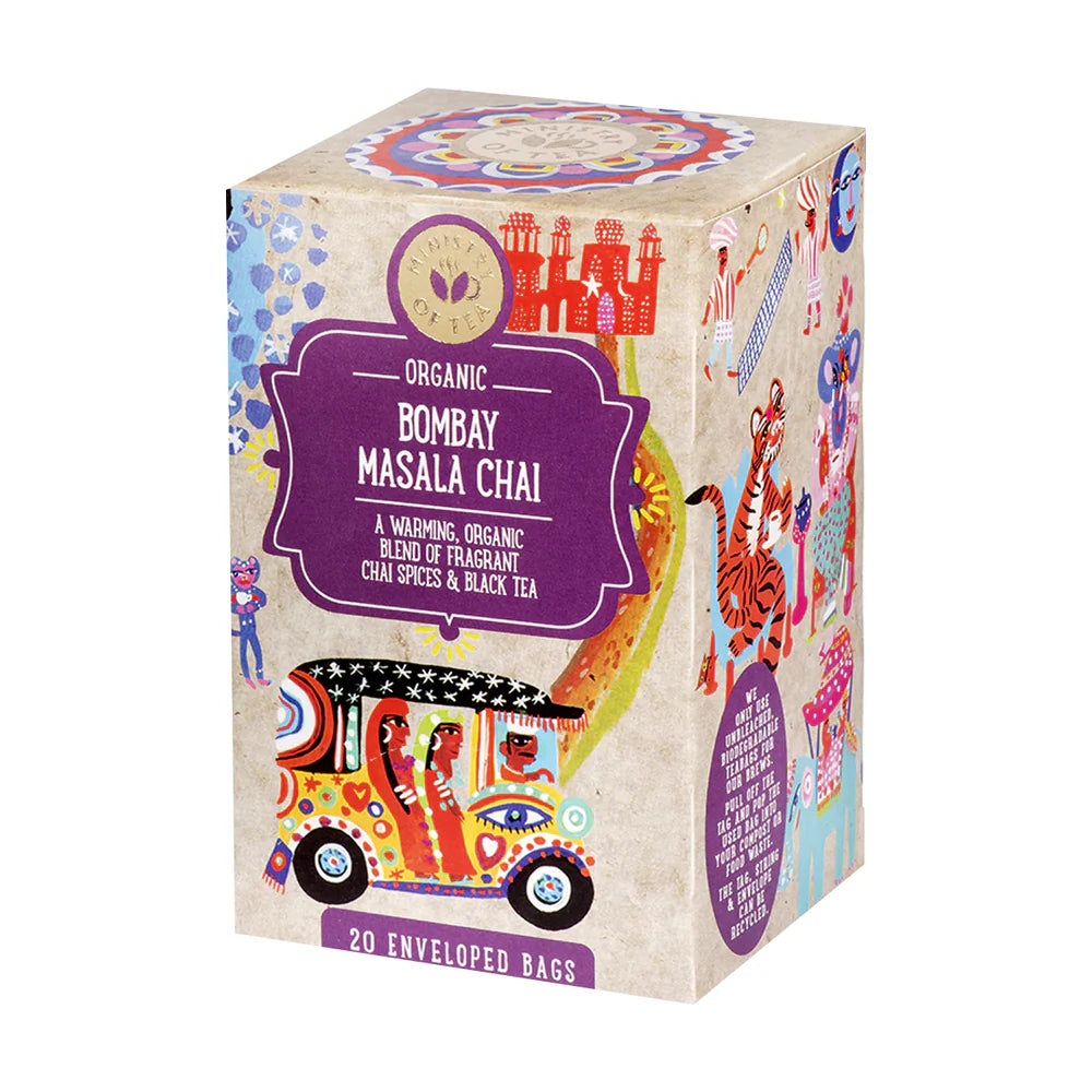 Ministry of Tea Organic Bombay Masala Chai 20 Bags
