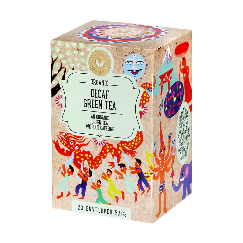 Ministry of Tea Organic Decaf Green Tea 20 Bags