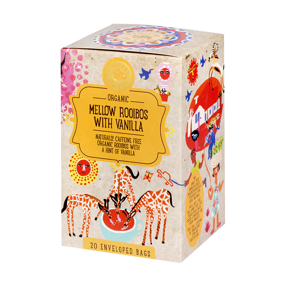 Ministry of Tea Organic Mellow Rooibos with Vanilla 20 Bags