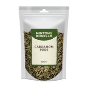 Pack of Minton & Donello Cardamom Pods on a white background