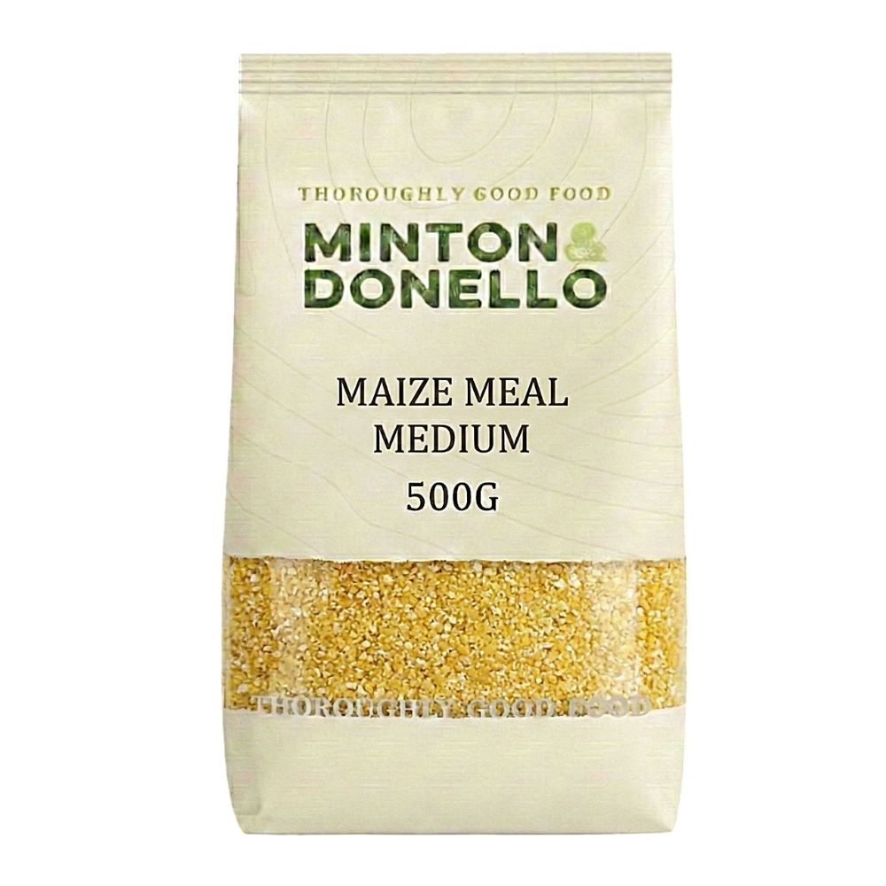Minton & Donello Medium Maize Meal 6 x 500g