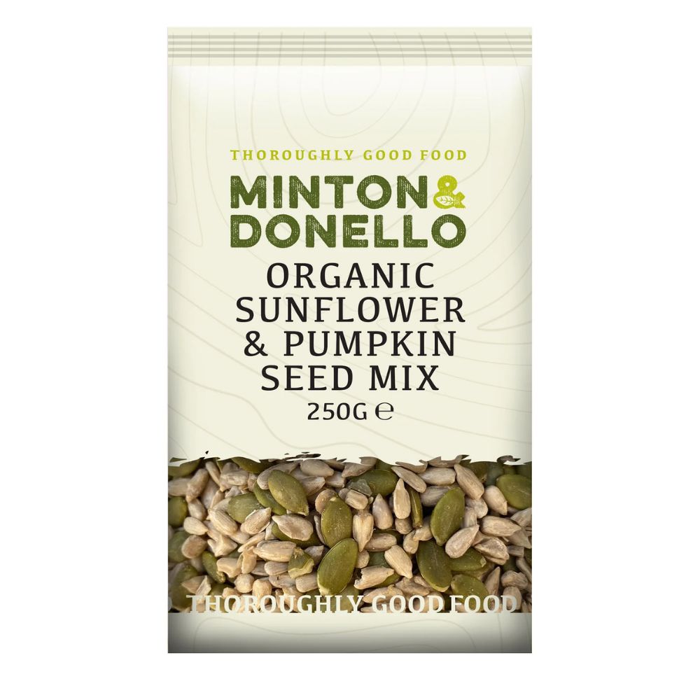 Minton & Donello Organic Pumpkin & Sunflower Mix 6 x 250g