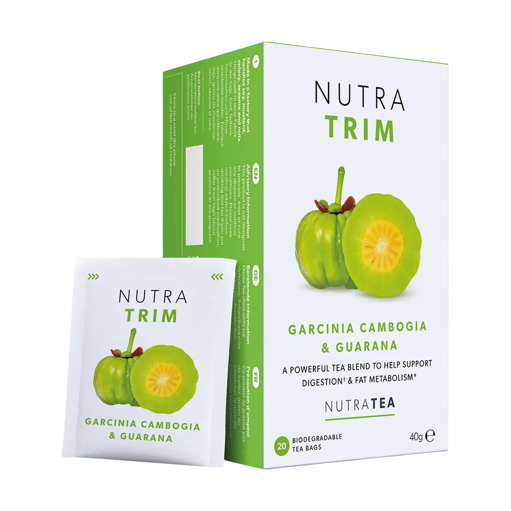 Nutra Trim Garcinia Cambogia & Guarana packaging on a white background