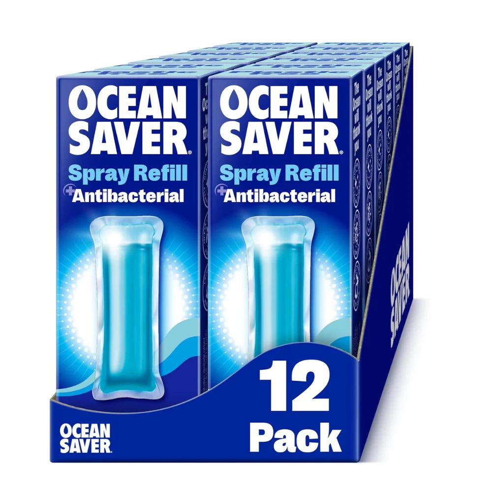 OceanSaver Anti-Bacterial Sanitiser Refill EcoDrop  12 x 10ml