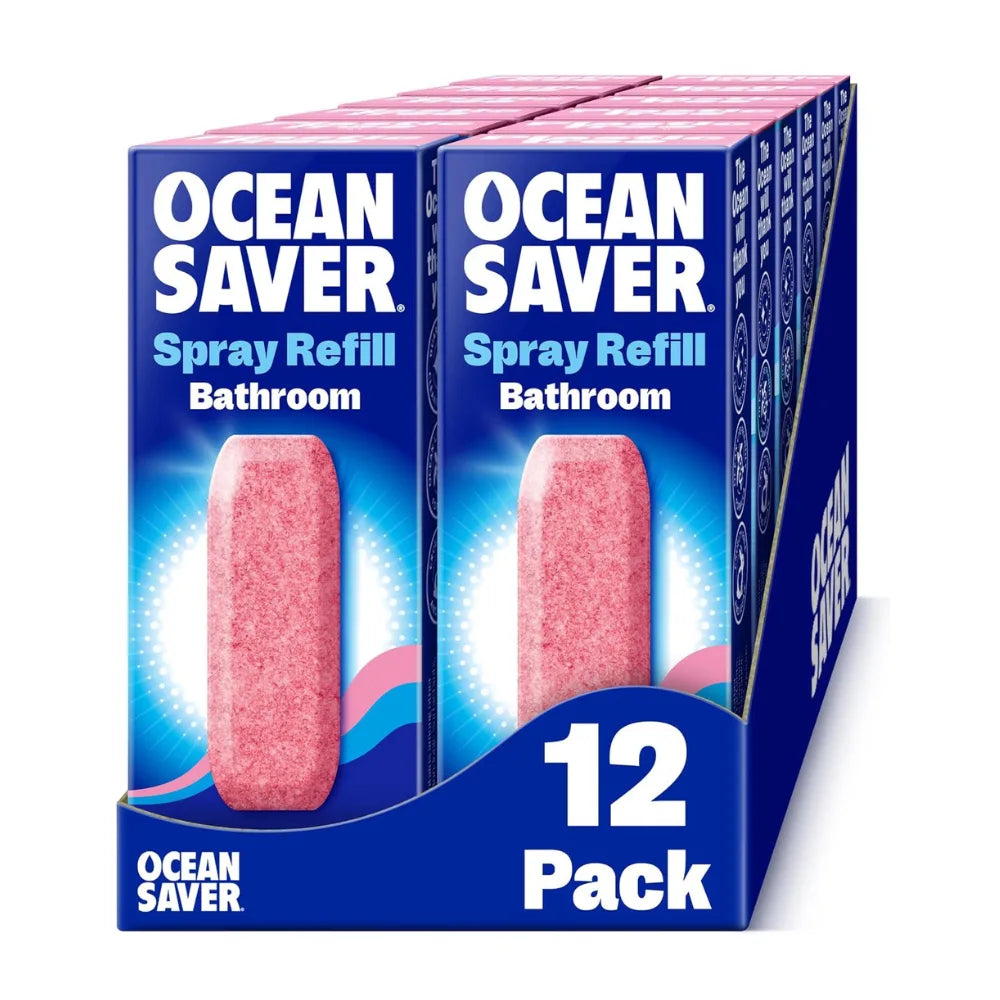 OceanSaver Bathroom Cleaner Refill EcoDrop 12 x 15g