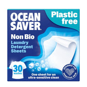 OceanSaver Non Bio Eco Laundry Sheets Fresh Linen 15 Washes