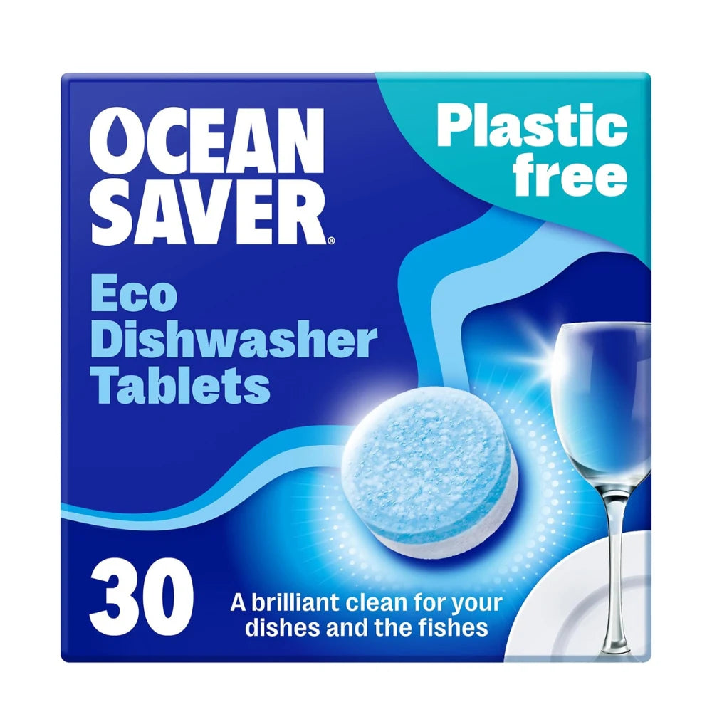 OceanSaver Plastic Free Eco Dishwasher Tablets 30 Tablets