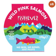 Fish4Ever Wild Pacific Pink Salmon 6 x 170g
