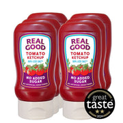 Real Good No Added Sugar Tomato Ketchup 6 x 310g
