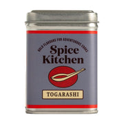 Spice Kitchen Togarashi spice tin on a white background