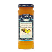 St. Dalfour Pineapple & Mango spread jar on a white background