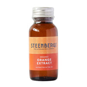 Steenberge organic orange extract bottle on a white background