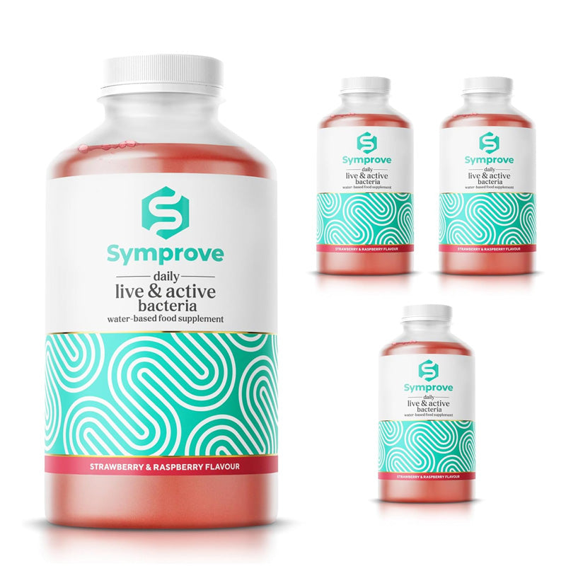 Symprove Strawberry and Raspberry 4 Pack