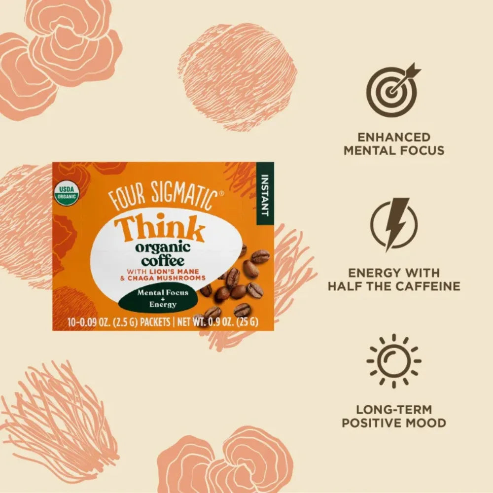 Four Sigmatic Organic Think Instant Coffee 25g