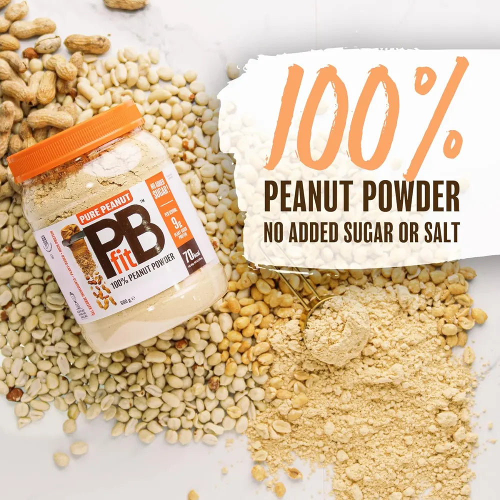 PBfit Pure Peanut Powder 680g