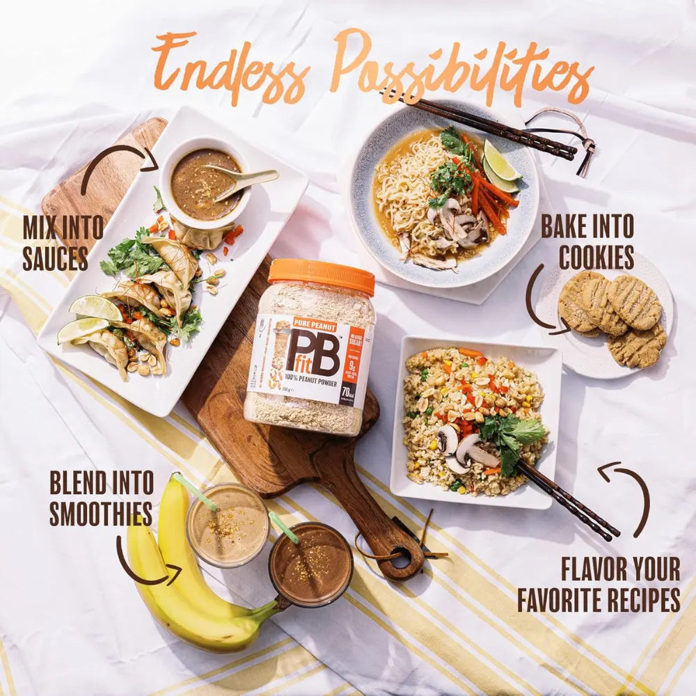 PBfit Pure Peanut Powder 680g