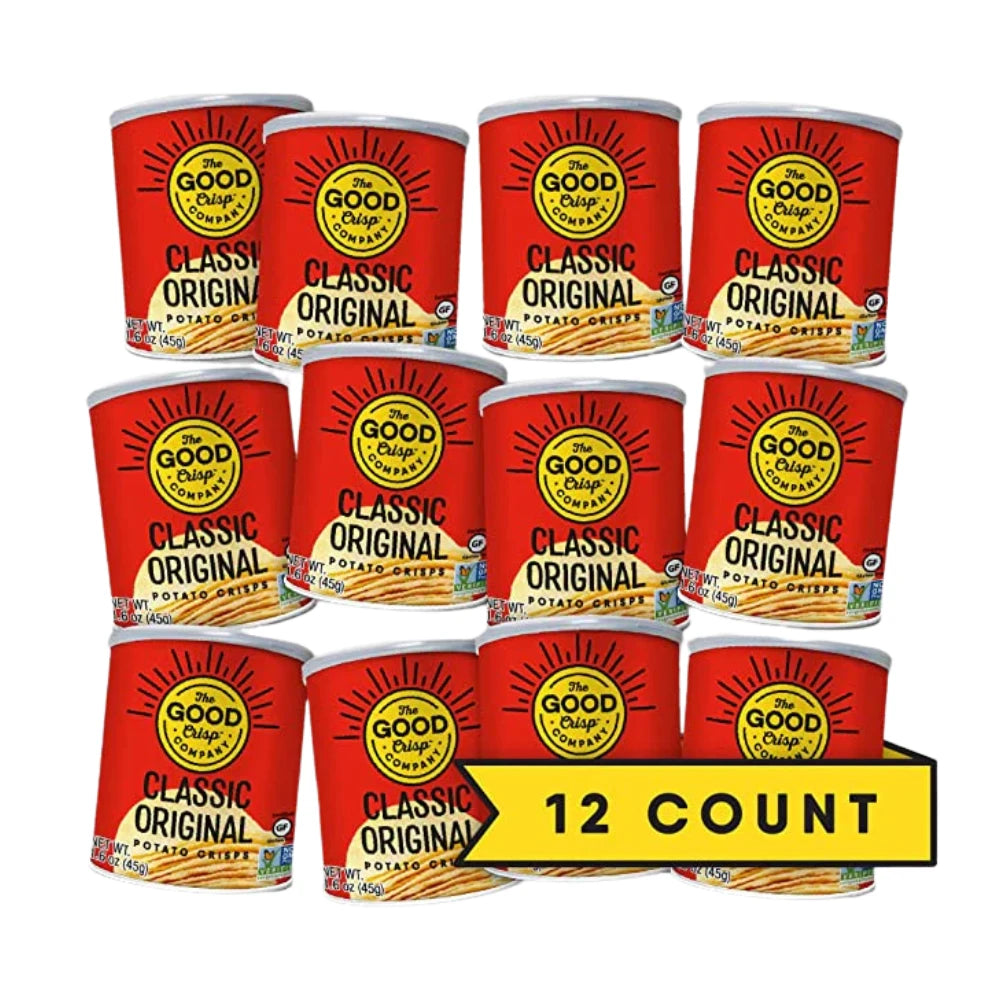 The Good Crisp Company Original Potato Crisps 12 x 45g