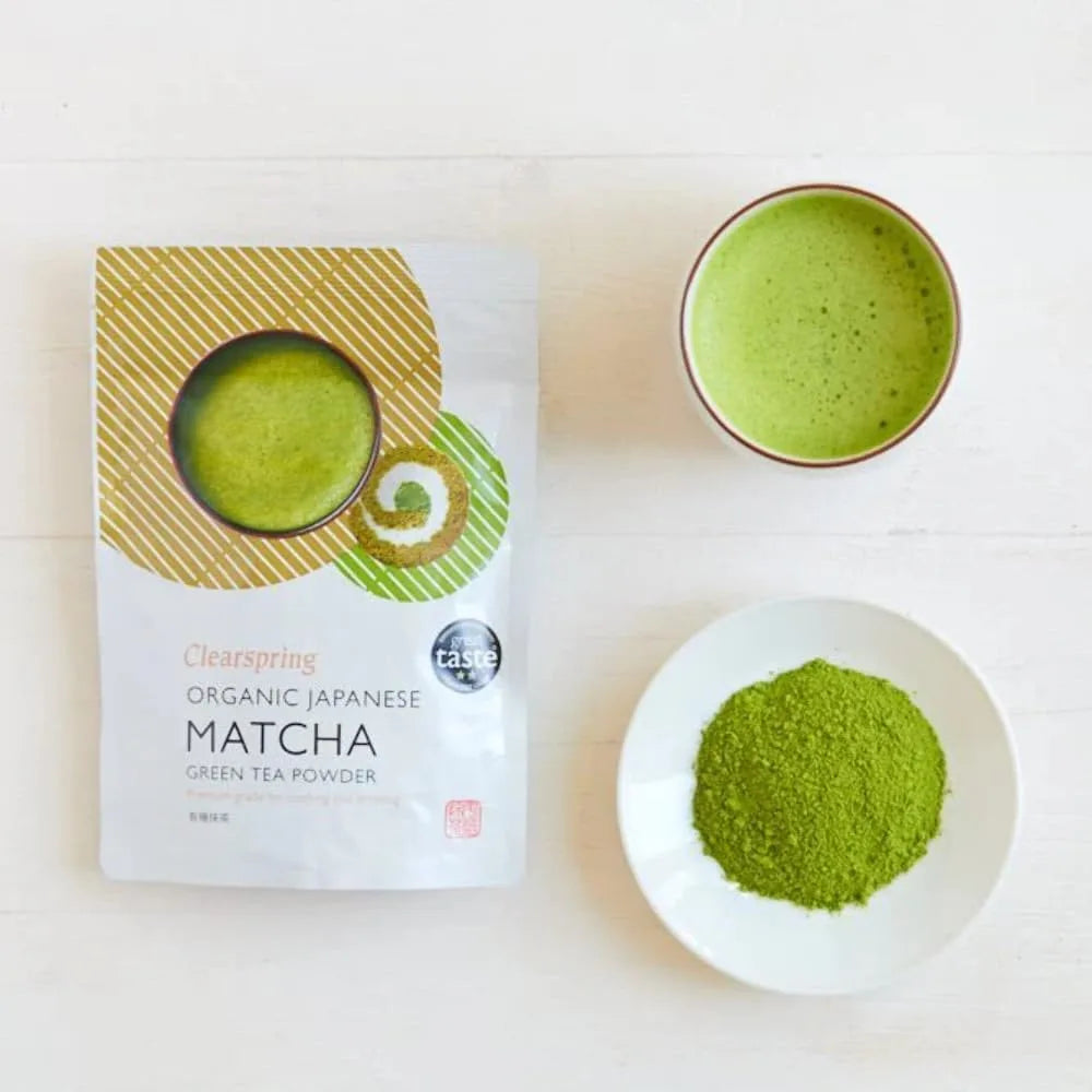 Clearspring Organic Japanese Matcha Green Tea Powder Premium Grade 100g