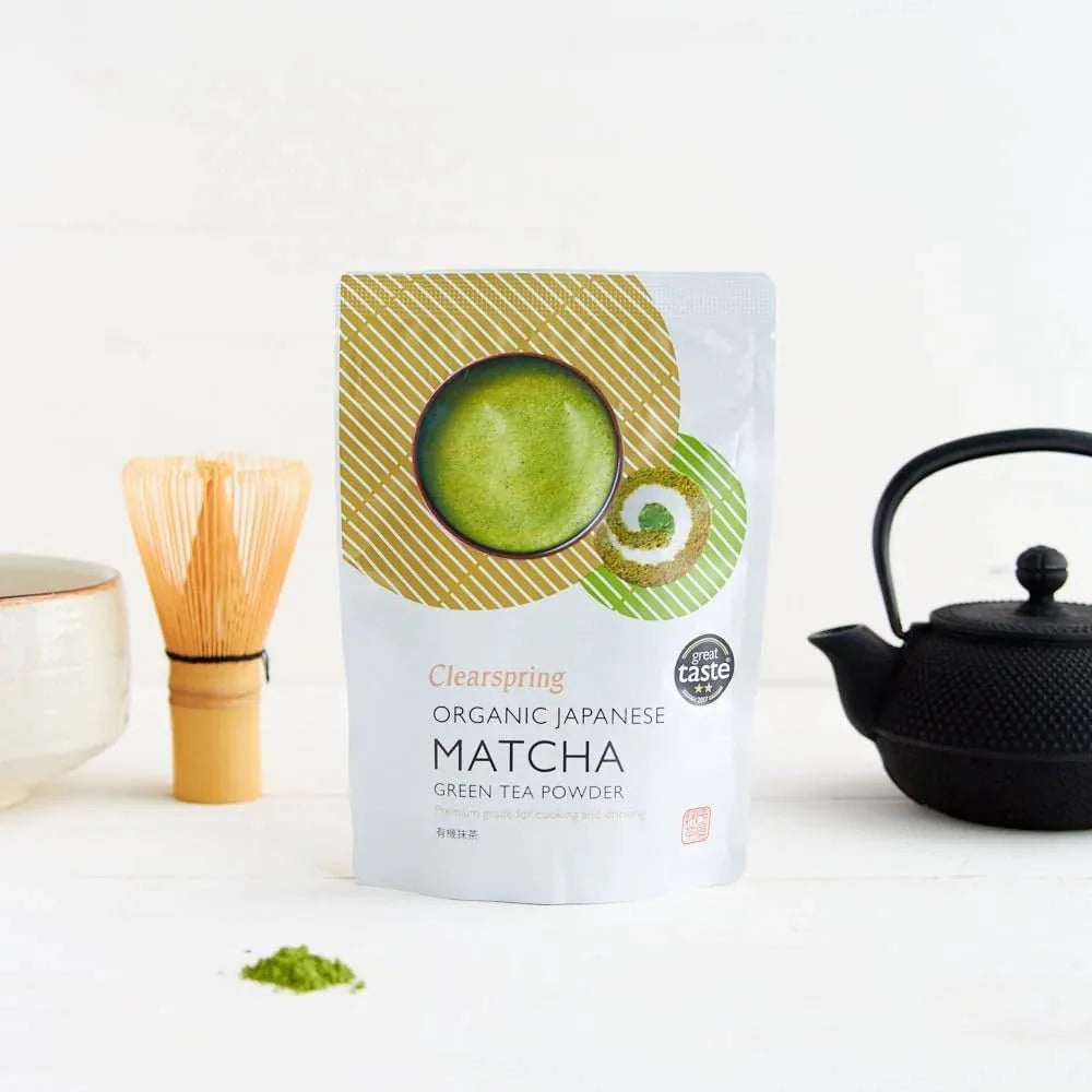 Clearspring Organic Japanese Matcha Green Tea Powder Premium Grade 100g