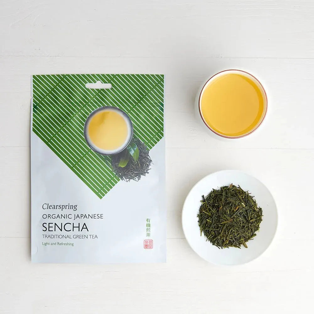 Clearspring Organic Japanese Sencha Green Tea Loose 90g